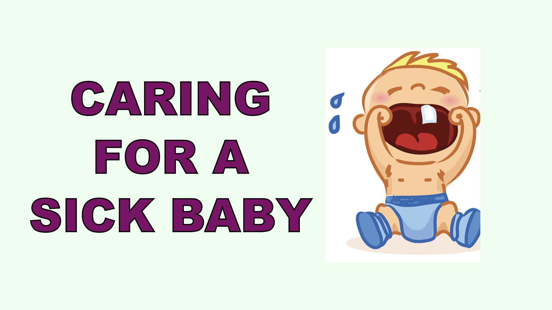 How to Handle a Sick Baby: Advice for First-Time Parents