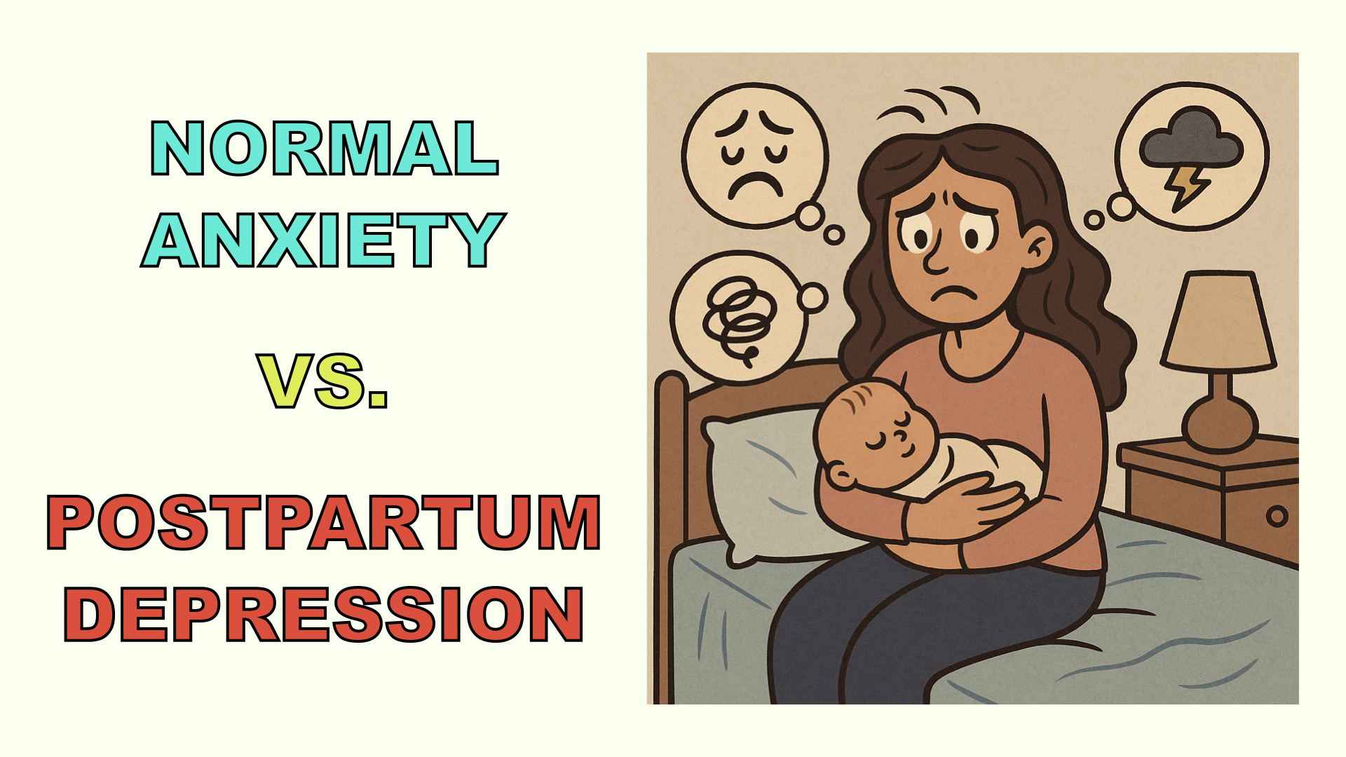 Postpartum Anxiety vs. Normal Worry: How to Tell the Difference